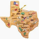 Texas Cutting Board Bamboo Cities