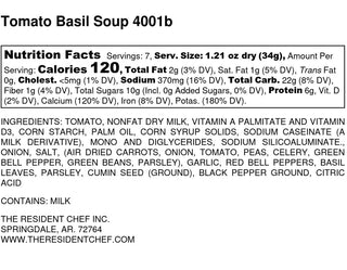 The Resident Chef - Tomato Basil Soup