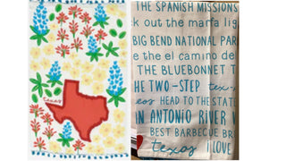 Texas Dish Towel Jennifer Smelker