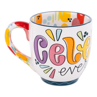 Mug Glory Haus Pop of Color Celebrate Everything