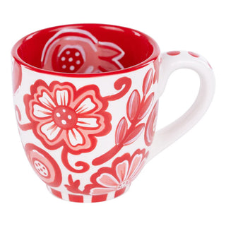 Mug Glory Haus Red & White Flower