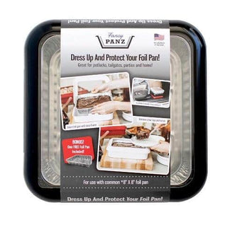 Charcoal Foil Pan 8x8 - Fancy Panz