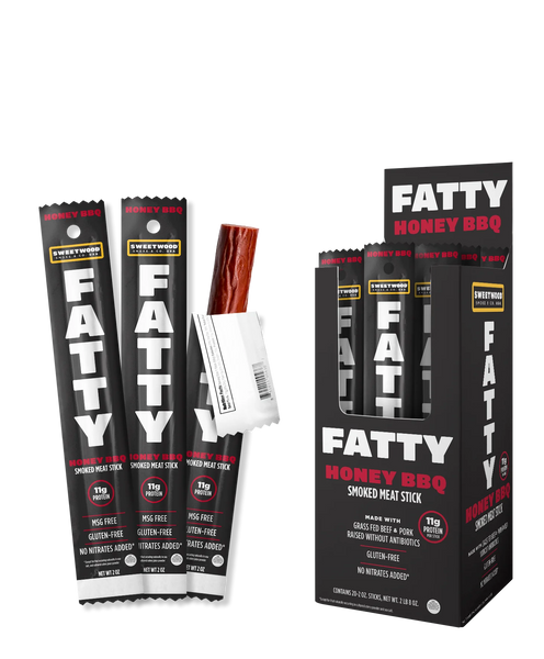 Fatty Meat Stick 2 oz (Honey BBQ)