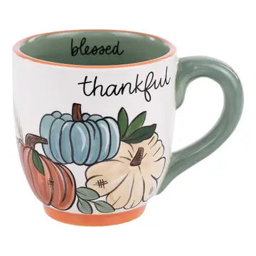 Mug Glory Haus Thankful Grateful Pumpkins