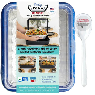 Blue Marble Premium Foil Pan 13x5x11 - Fancy Panz