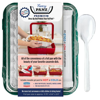 Green Marble Premium Foil Pan 13x5x11 - Fancy Panz
