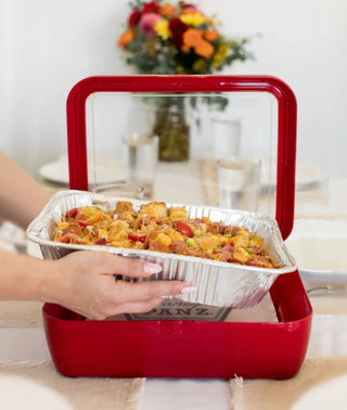 Red Classic Foil Pan 13x5x11 - Fancy Panz