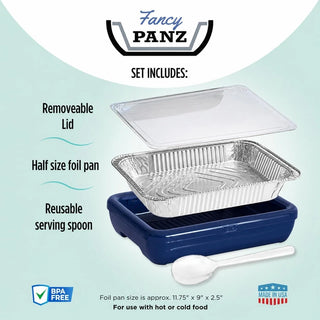 Blue Marble Premium Foil Pan 13x5x11 - Fancy Panz