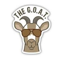 Stickers NW-Sunglasses Goat