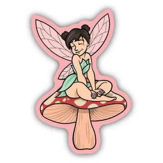 Stickers NW-Fairy on a Mushroom