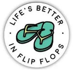 Stickers NW-Life's Better in Flip Flops