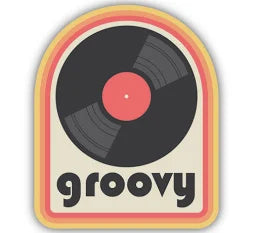 Stickers NW-Groovy Record