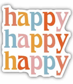Stickers NW-Happy Happy Happy