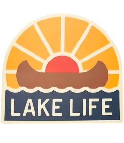 Stickers NW-Lake Life Canoe Arch