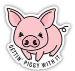 Stickers NW-Getting Piggy with it