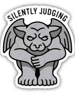 Stickers NW-Silently Judging