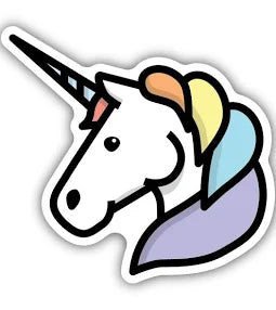 Stickers NW-Unicorn Head