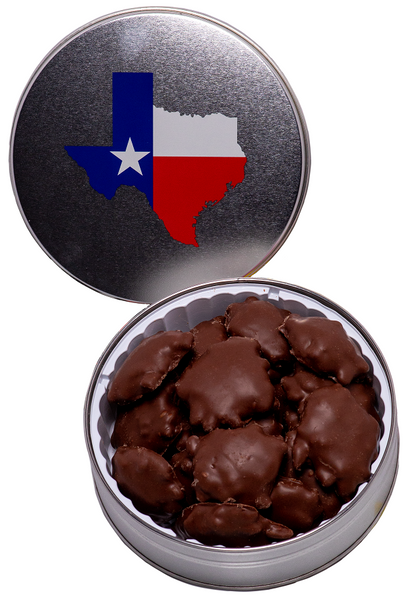 1S Texas Tins with Pecan Turtles