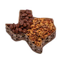 Basket Large Texas with Chocolate Pecans and Supreme Mix