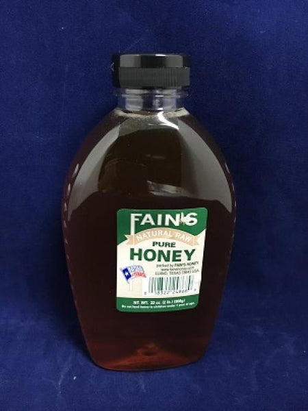 HONEY-32 oz Fains Natural Raw Honey