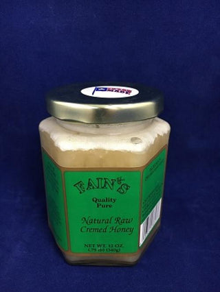 HONEY-12oz. Fain's Natural Creamed Honey
