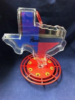 Hummingbird Feeder Texas-Shaped