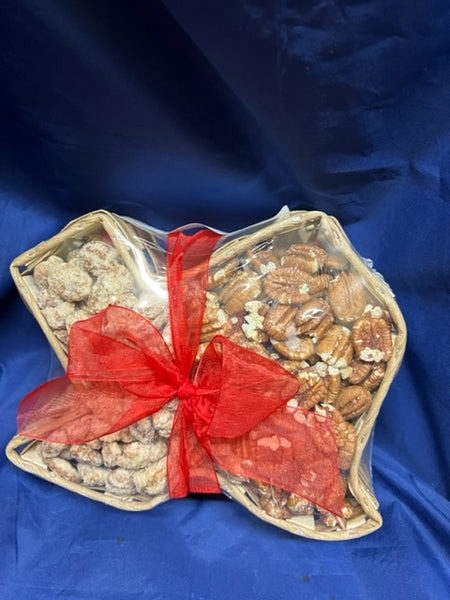 Basket Small Texas with Praline & Roasted & Salted Pecans